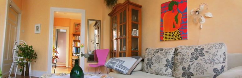 Wohnung Lichtdurchflutete - Wohnbereich mit Durchgangszimmer