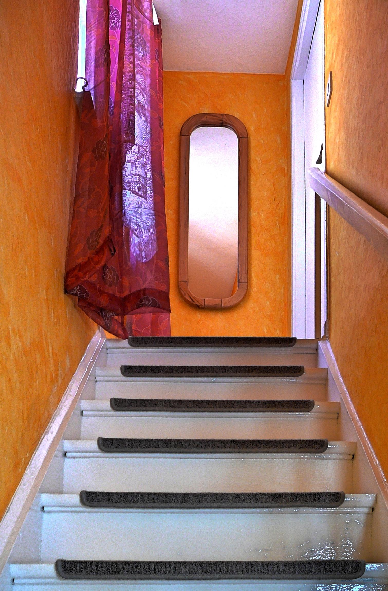 Fischerhaus - Treppe zum 1. OG
